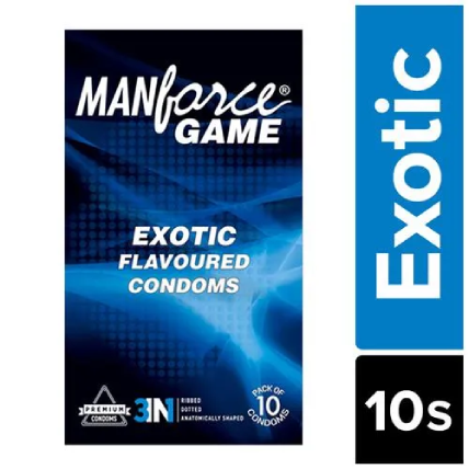 Manforce Xotic Game 3-in-1 (10 Count) 